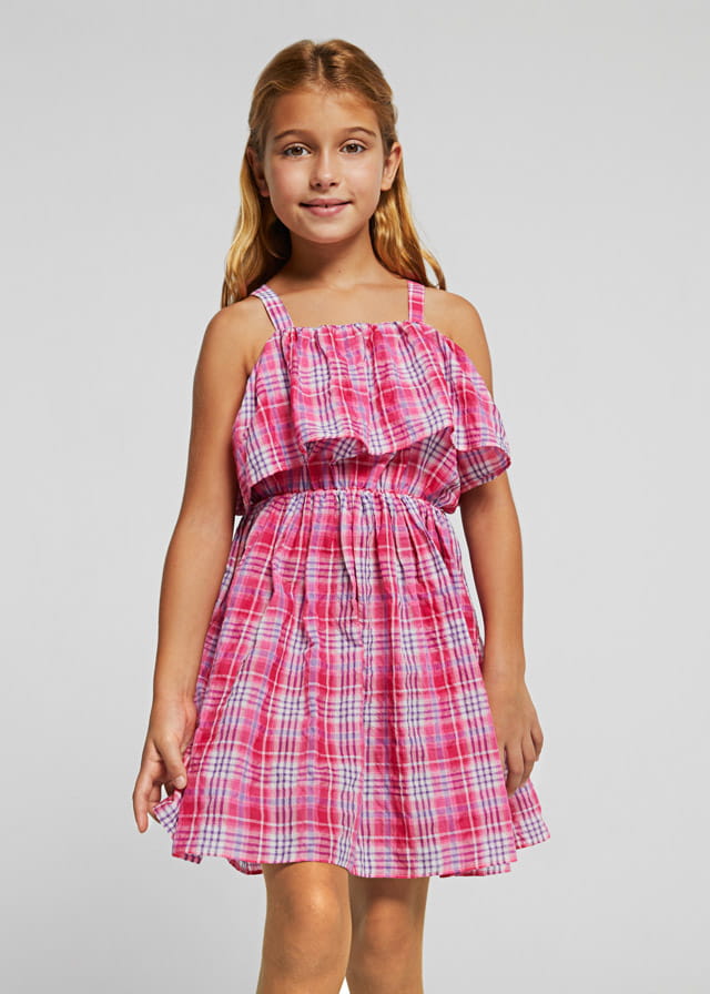 Robe élégante pour fille – Collection Printemps-Été de Mayoral