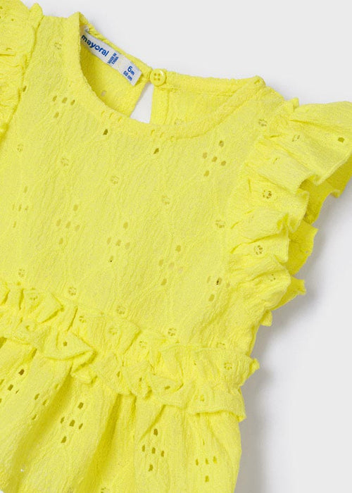 Blouse fille en broderie anglaise – Mayoral